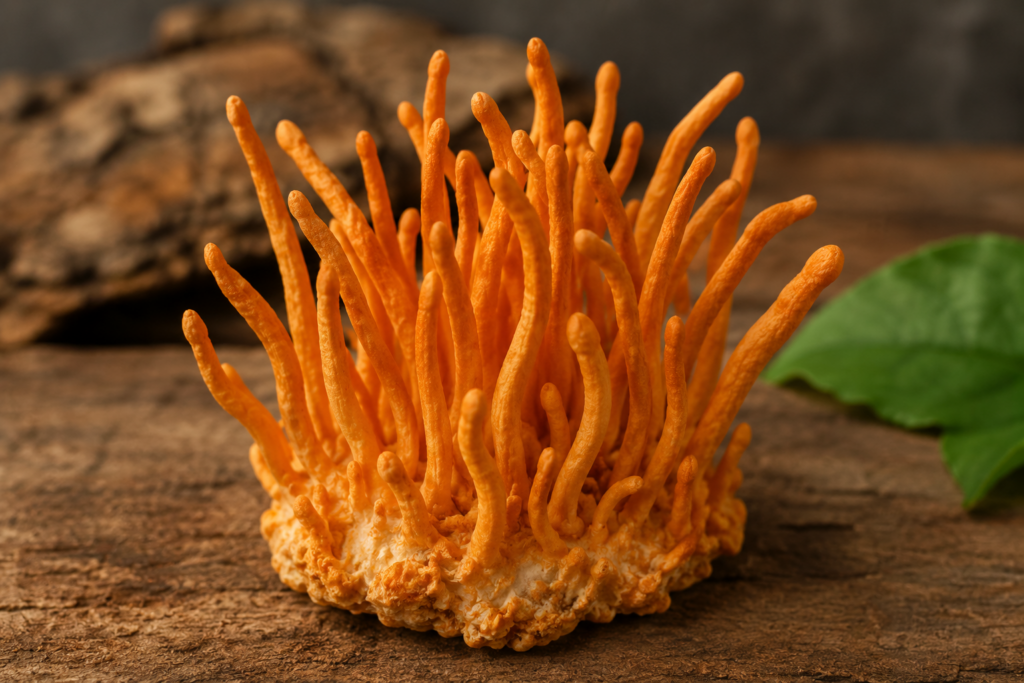 Cordyceps militaris z naszej uprawy