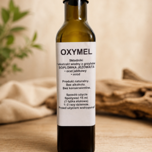 Soplówka jeżowata Oxymel 250 ml – Farma Grzybów na Łące