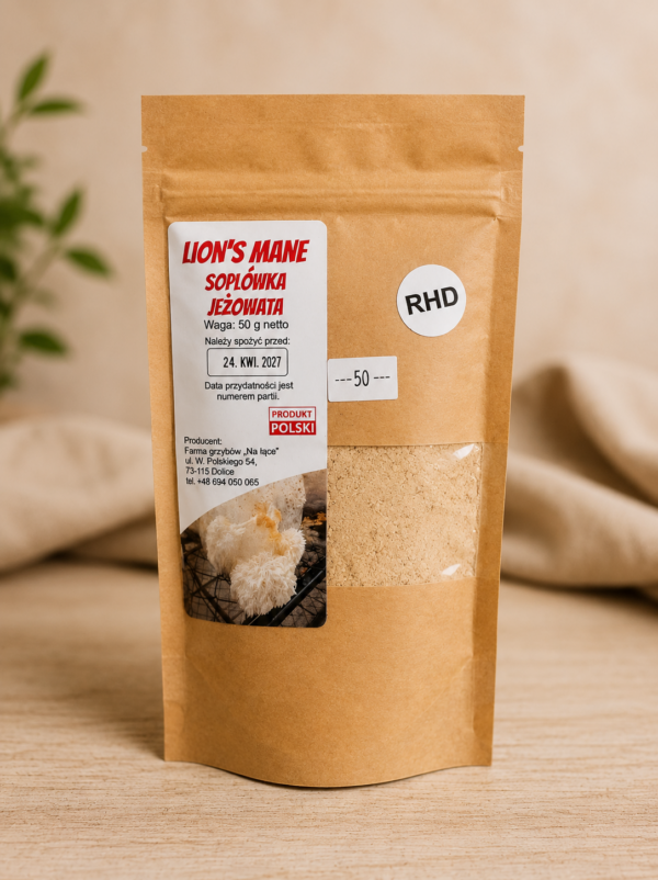 soplówka jeżowata susz 50 g