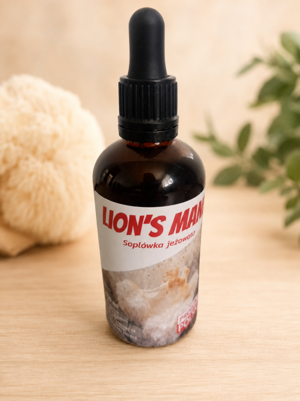 Soplówka jeżowata ekstrakt 100 ml – Lion’s Mane
